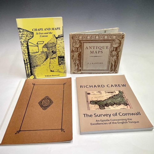 31 - P. J. RADFORD. 'Antique Maps,' unclipped dj, 1965; with three other books concerning cartography inc... 