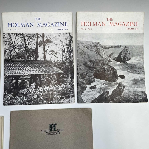32 - 'The Holman Magazine,' vol 2 no 1, vol 3 no 2 and 3, 'The Holman Group,' vol 3 no 1 and two others. ... 