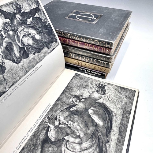 4 - ART INTEREST. 'Velazquez,' complete edition, by Enrique Lafuente, original cloth, unclipped dj, Phai... 