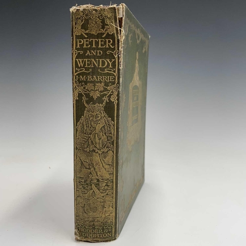 46 - J. M. BARRIE. 'Peter and Wendy,' illustrated by F. D. Bedford, original cloth with gilt decoration a... 