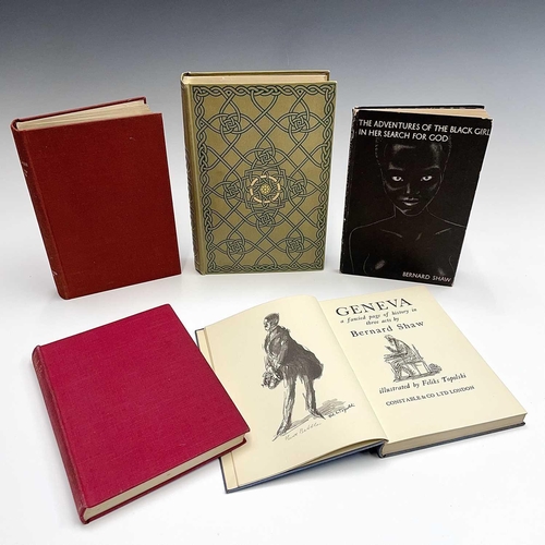 75 - BERNARD SHAW. 'The Intelligent Woman's Guide to Socialism and Capitalism,' first edition, original d... 