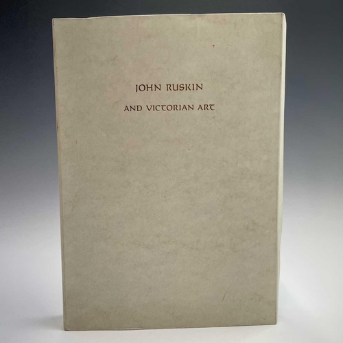 91 - ART INTEREST. 'John Ruskin and Victorian Art,' catalogue of a British Council touring exhibition hel... 