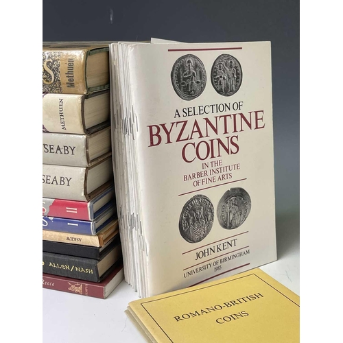 101 - Coin Reference Books and Catalogues - Roman, Celtic, Greek and Ancient Coins. A box containing 14 wo... 