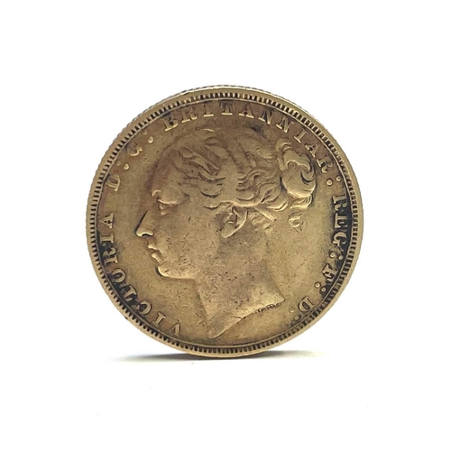 103 - G.B. Victorian Young Head Gold Sovereign. An 1880 Gold Sovereign.