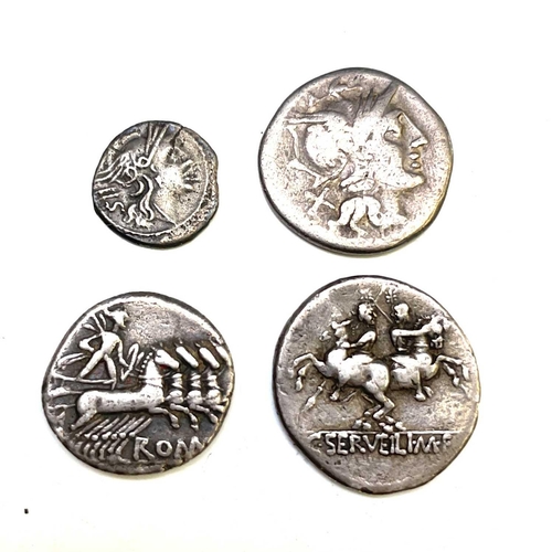 107 - Roman Republic - Silver Coins. Accumulation of 22 coins from a collection put together many years ag... 