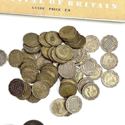 12 - Great Britain Bronze and Silver Coinage / 1951 Festival of Britain Memorabilia, etc. Lot comprises i... 