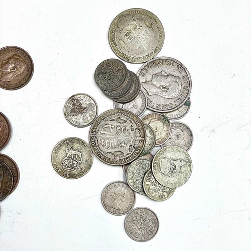 12 - Great Britain Bronze and Silver Coinage / 1951 Festival of Britain Memorabilia, etc. Lot comprises i... 