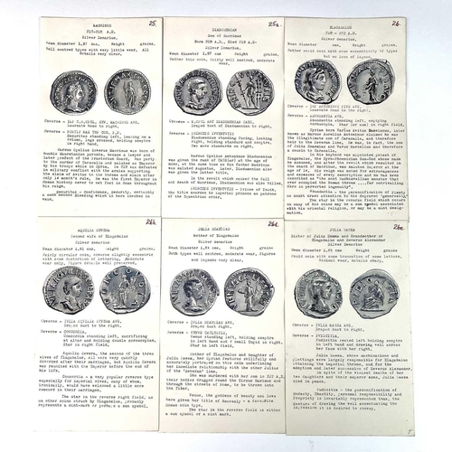 120 - Roman Empire - Macrinus/Diadumenian/Elagabalus/Aquilia Severa/Julia Soaemias/Julia Maesa 217-222 AD.... 