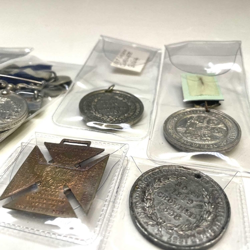 250 - Royalty Commemorative Medallions/Medals, etc. Comprising 3 Silver Royal Mint small size 1897 Diamond... 