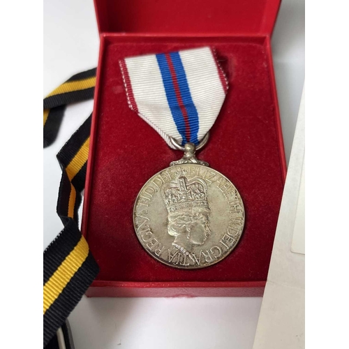 251 - Cornwall Interest: 1977 Silver Jubilee Medal together with the Institute of Production Engineers Sil... 