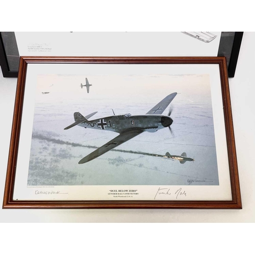 258 - Military Aircraft Second World War and later by Frank Wootton and Keith Woodcock (x7). Comprising: F... 