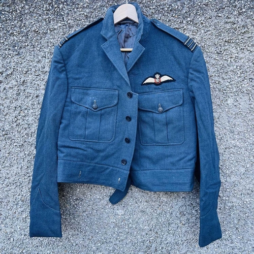 261 - RAF Military Uniform - Early 1960's in Accompanying Trunk. Comprising the property of Squadron Leade... 