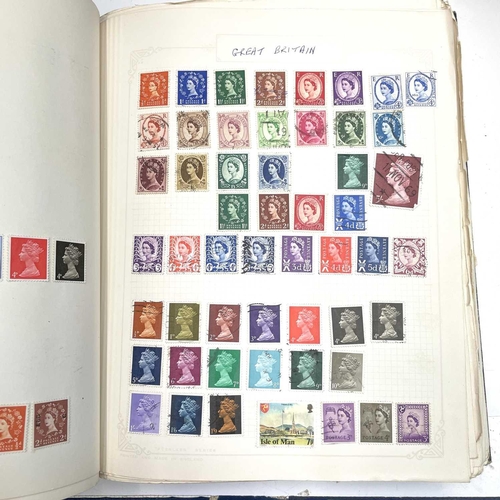 305 - Great Britain and World Stamp Albums (x5) plus Mint Decimal Great Britain and loose stamps. Lot comp... 