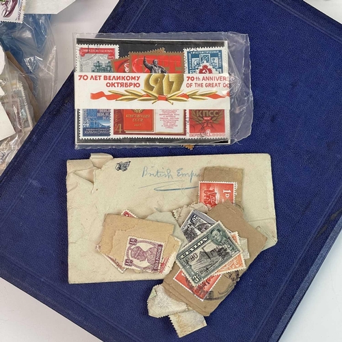 317 - Great Britain and British Empire Stamps/Covers, etc. Lot comprises a clean blue pegfitting album inc... 