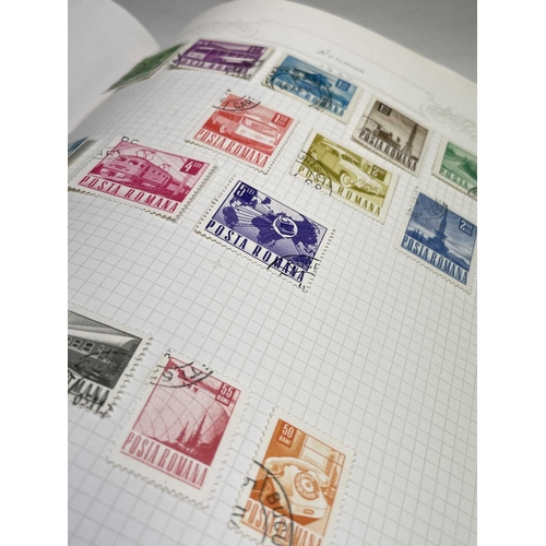 362 - British Empire and World Stamps M to Z. Contained in three clean Barclays Classic Stamp Albums and t... 