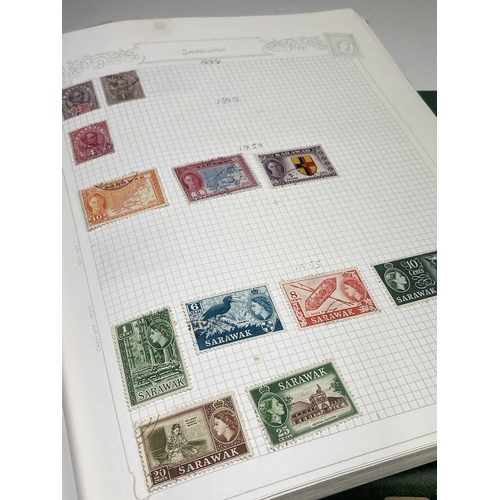 362 - British Empire and World Stamps M to Z. Contained in three clean Barclays Classic Stamp Albums and t... 