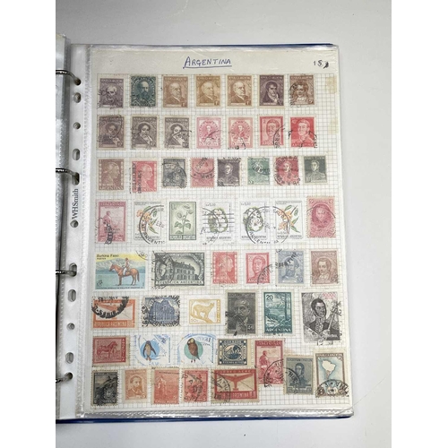 366 - World Collection A to Z in 15 volumes. A little muddled but nevertheless a huge quantity of stamps a... 