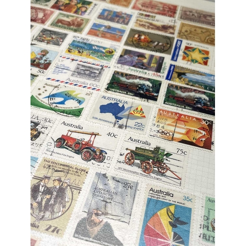 366 - World Collection A to Z in 15 volumes. A little muddled but nevertheless a huge quantity of stamps a... 