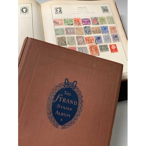 369 - GB & World Collections - A box containing 5 albums of mainly middle period stamps in 3 'strand' and ... 