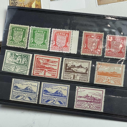 373 - Jersey, Guernsey, Alderney, Isle of man, plus Wartime Jersey. A collection of mint and used decimal ... 