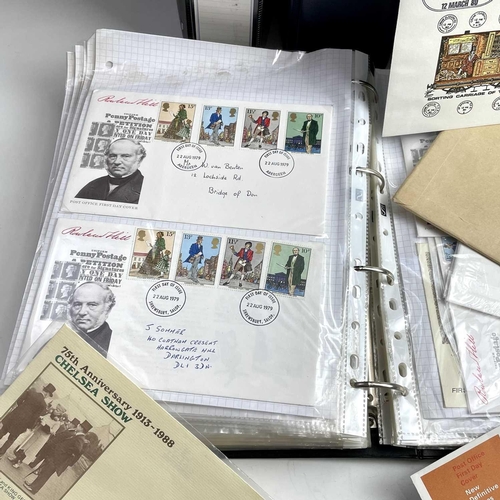 374 - Great Britain. Comprising 5 binders a very large collection of G.B First Day Covers from 1960's to 1... 