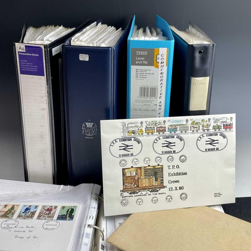 374 - Great Britain. Comprising 5 binders a very large collection of G.B First Day Covers from 1960's to 1... 