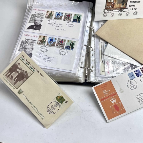 374 - Great Britain. Comprising 5 binders a very large collection of G.B First Day Covers from 1960's to 1... 