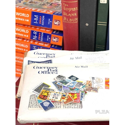 380 - Great Britain Stock Books and Album Mint and Used 1900 to 2000. Plus empty albums and catalogues. Tw... 