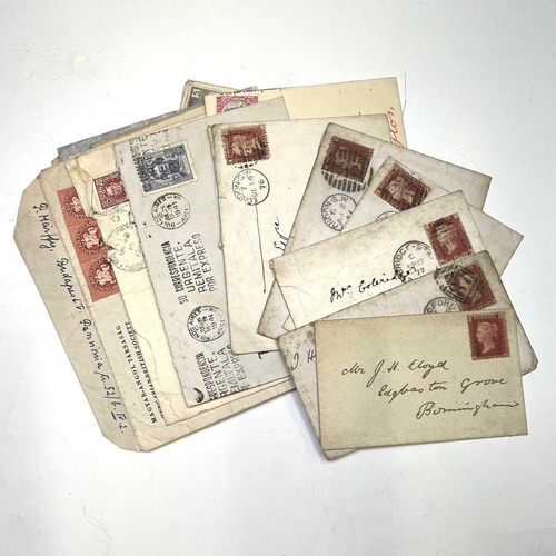 386 - G.B, British Empire and World plus Victorian 1940's Postal Covers including Censored Mail. Comprisin... 