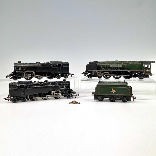 519 - Hornby Dublo Steam Engine Conversions from 3 Rail to 2 Rail (x3). Comprising BR 2-6-4 Tank Engine 80... 