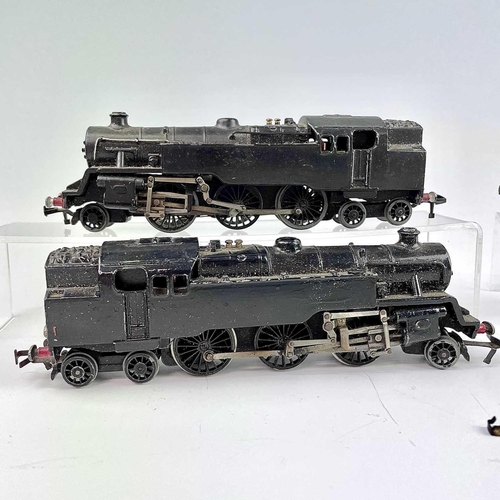 519 - Hornby Dublo Steam Engine Conversions from 3 Rail to 2 Rail (x3). Comprising BR 2-6-4 Tank Engine 80... 