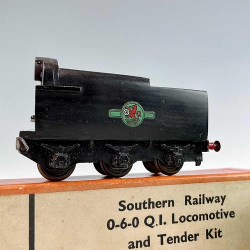 522 - K's Motorised White Metal S.R Q1 O-6-O Tender Locomotive and Hornby Dublo N2 O-6-2T Locomotive. (2 i... 