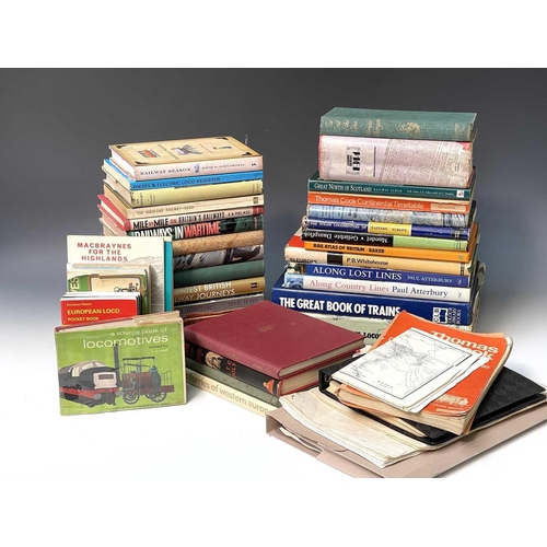 534 - Railway Books - Great Britain & Europe. 2 boxes of Railway books: GB (23 books) and European books a... 