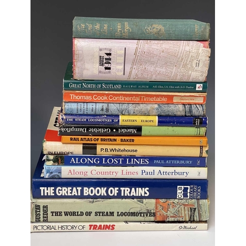 534 - Railway Books - Great Britain & Europe. 2 boxes of Railway books: GB (23 books) and European books a... 