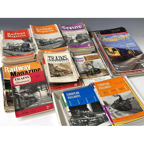 534 - Railway Books - Great Britain & Europe. 2 boxes of Railway books: GB (23 books) and European books a... 