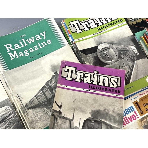 534 - Railway Books - Great Britain & Europe. 2 boxes of Railway books: GB (23 books) and European books a... 