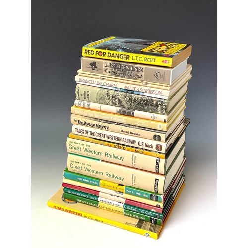 536 - Transport - Railways - Railways Reference Books. A box containing 20 Railway books: Noted: 