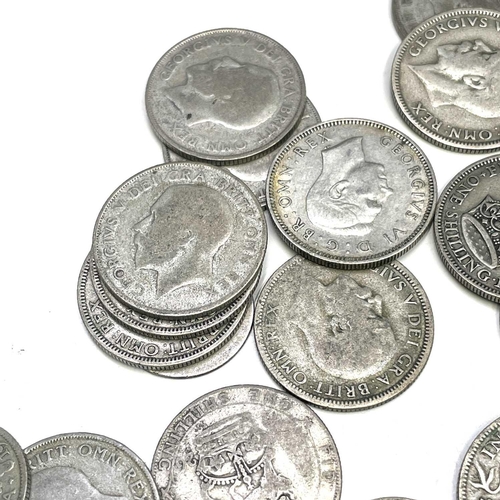 61 - G.B. Pre 1947 Silver Coins. Comprising a bag containing £5 of pre 1947 G.B silver coinage.