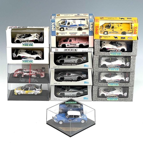 631 - 1/43rd Scale Die Cast Boxed Rally Cars. A box containing 15 boxed cars in good condition. Noted: Mod... 