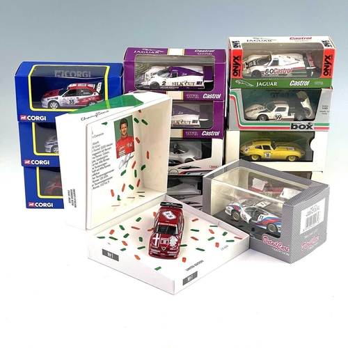 632 - 1/43rd Scale Die Cast, Boxed Rally Cars. A box containing 13 boxed cars in good condition. Noted: Mo... 