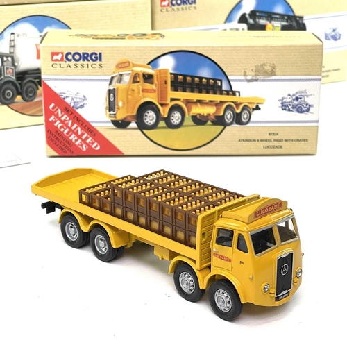 649 - Corgi boxed Die Cast Road Transport Lorries. Comprising 10 boxed lorries including Scammell (BRS & S... 