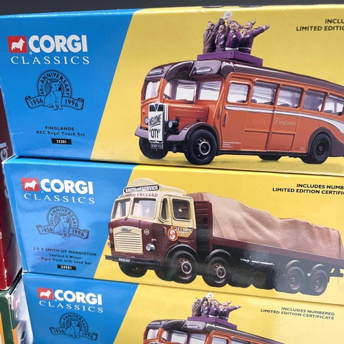 654 - Corgi Classics, Corgi Heavy Haulage, etc. Boxed Die Cast Models. Lot comprises Eddie Stobart (x2), S... 