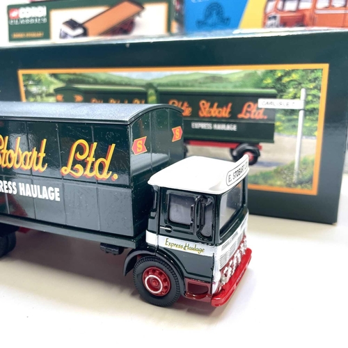 654 - Corgi Classics, Corgi Heavy Haulage, etc. Boxed Die Cast Models. Lot comprises Eddie Stobart (x2), S... 