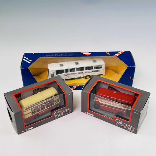 670 - Corgi Single and Double Deck Buses (x10). A collection of 10 boxed mint examples including Hong Kong... 