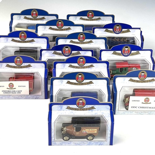 679 - Oxford Die Cast and EFE Die Cast Models. Comprises 23 Oxford Die Cast advertising vans plus an EFE T... 