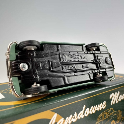 690 - Lansdowne Models 1:43 Scale. 1947 MG Saloon Type YA (LDM 28) plus 1956 MG Magnette Z Series Green (L... 