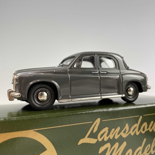 701 - Lansdowne Models 1:43 Scale. 1957 Rover P4 model 90 (LDM 5) plus 1965 Rover P5 MK II (LDM 15). Both ... 