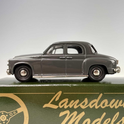 701 - Lansdowne Models 1:43 Scale. 1957 Rover P4 model 90 (LDM 5) plus 1965 Rover P5 MK II (LDM 15). Both ... 