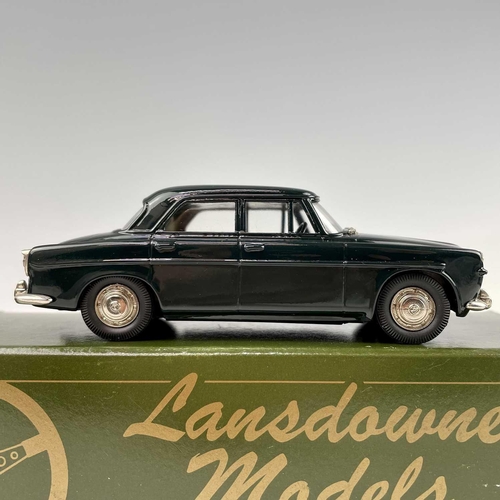 701 - Lansdowne Models 1:43 Scale. 1957 Rover P4 model 90 (LDM 5) plus 1965 Rover P5 MK II (LDM 15). Both ... 