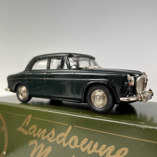 701 - Lansdowne Models 1:43 Scale. 1957 Rover P4 model 90 (LDM 5) plus 1965 Rover P5 MK II (LDM 15). Both ... 